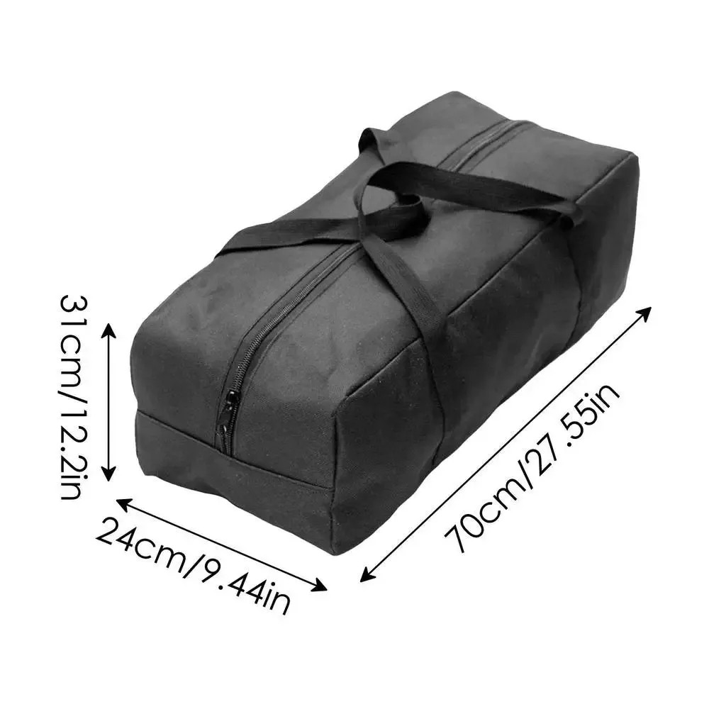 Outdoor Camping Storage Bag – 600D Oxford Cloth Extra Large Tote for Fishing Rods, Tent Poles, and Travel Gear