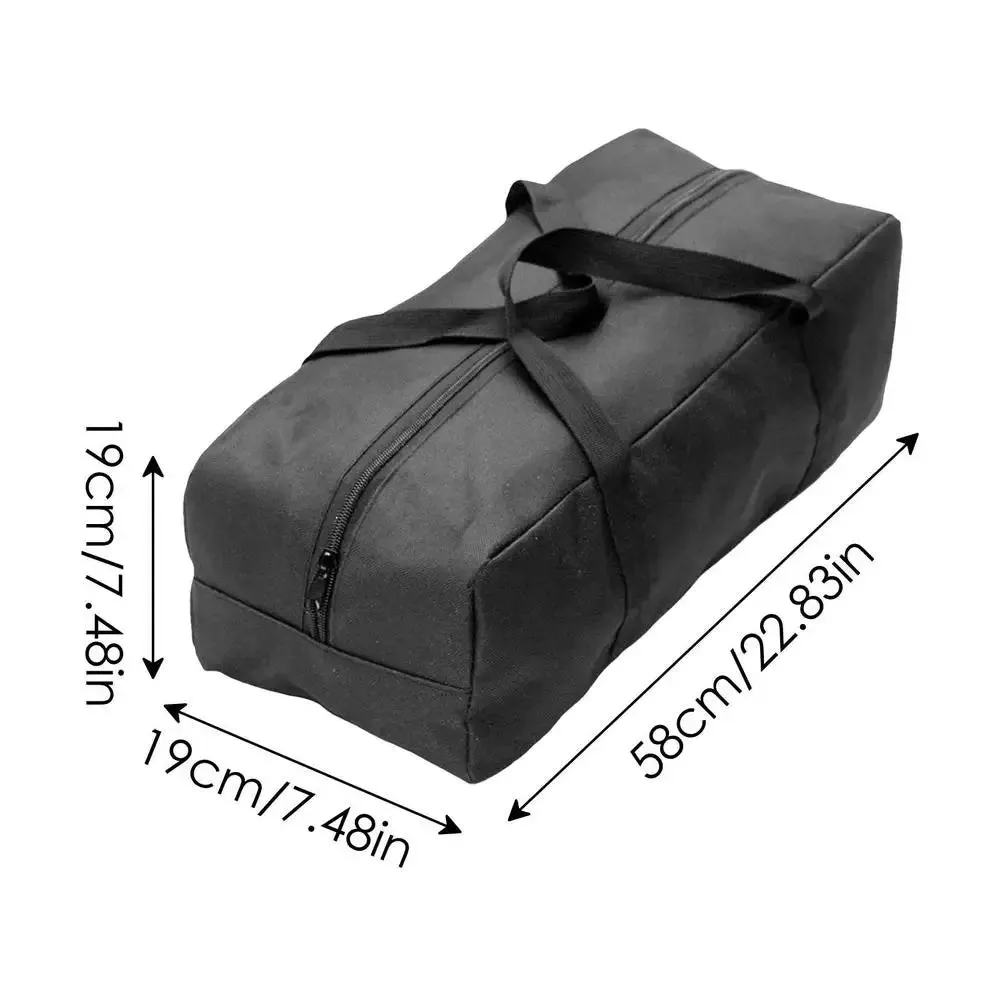 Outdoor Camping Storage Bag – 600D Oxford Cloth Extra Large Tote for Fishing Rods, Tent Poles, and Travel Gear