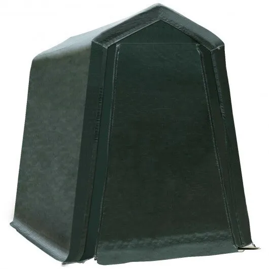 Outdoor Carport Shed with Sidewalls and Waterproof Ripstop