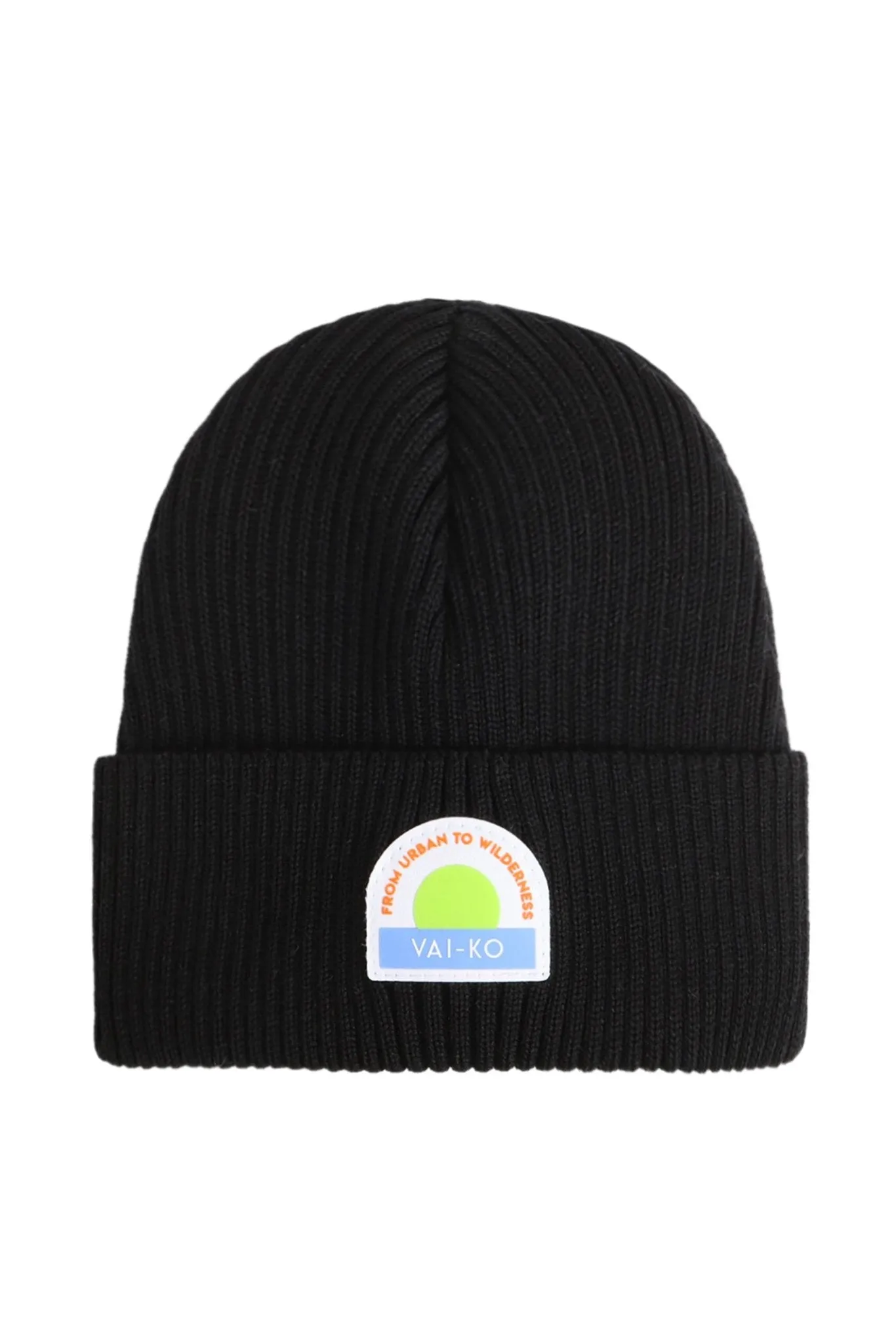 Outlet Horisontti Rib Beanie Black