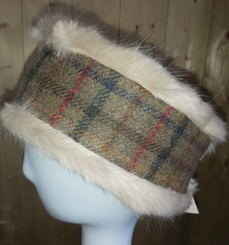 Pedley's Pony to Paddock Tweed X Faux Fur Headbands