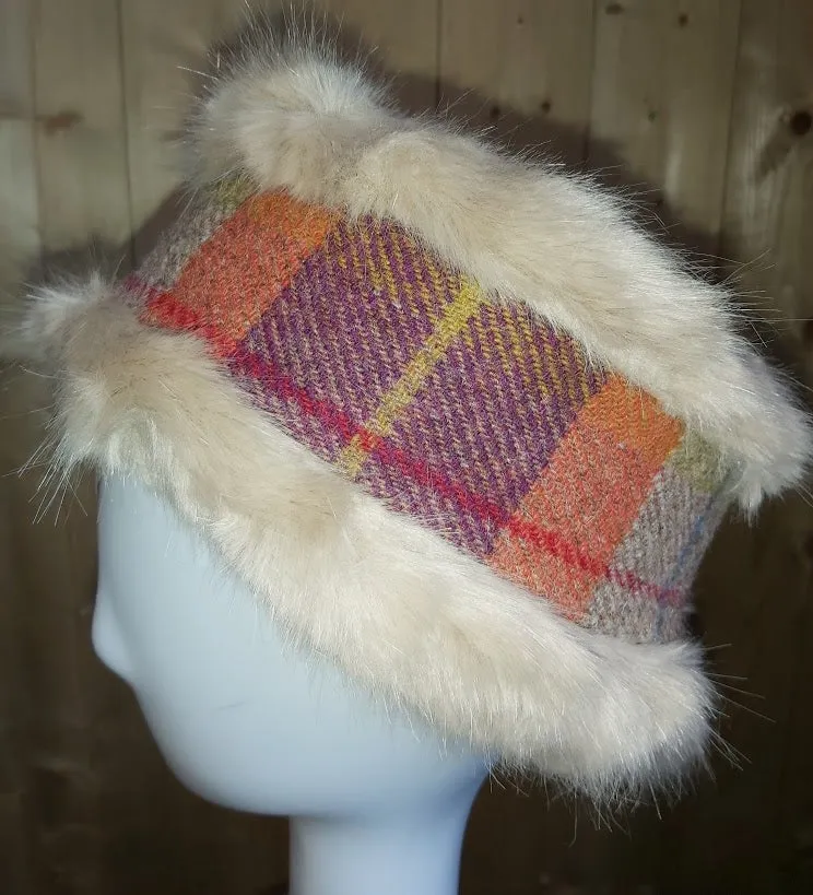 Pedley's Pony to Paddock Tweed X Faux Fur Headbands