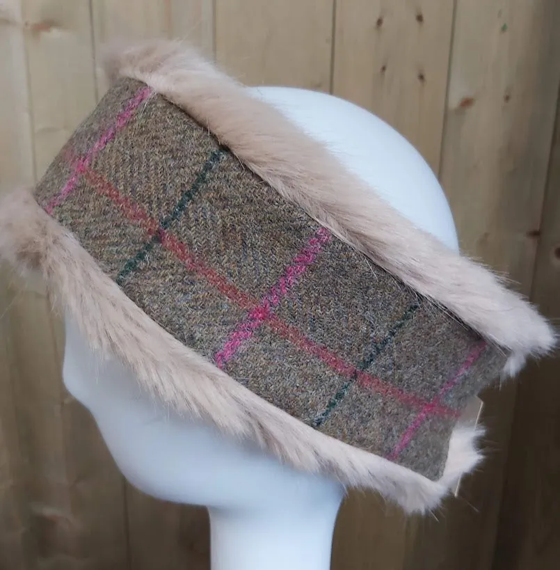 Pedley's Pony to Paddock Tweed X Faux Fur Headbands