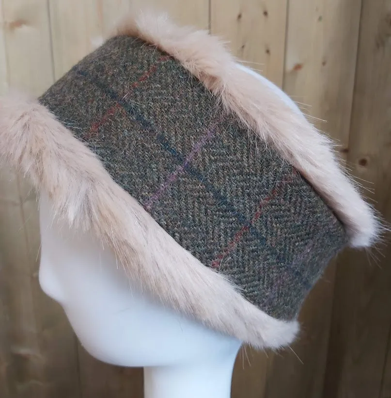 Pedley's Pony to Paddock Tweed X Faux Fur Headbands