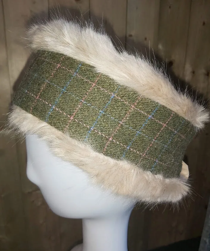 Pedley's Pony to Paddock Tweed X Faux Fur Headbands