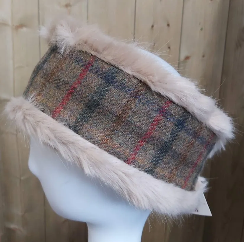 Pedley's Pony to Paddock Tweed X Faux Fur Headbands