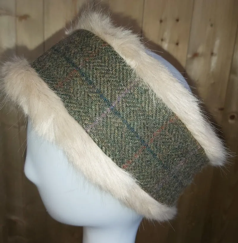 Pedley's Pony to Paddock Tweed X Faux Fur Headbands