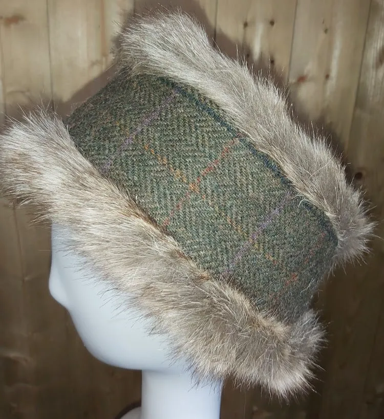 Pedley's Pony to Paddock Tweed X Faux Fur Headbands