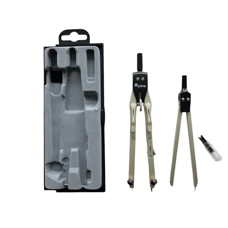Prime Art Quickset Compass with Divider and Lead