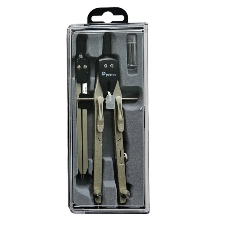 Prime Art Quickset Compass with Divider and Lead