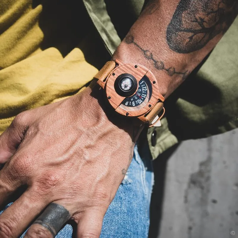 "Genesis" Wooden Watch