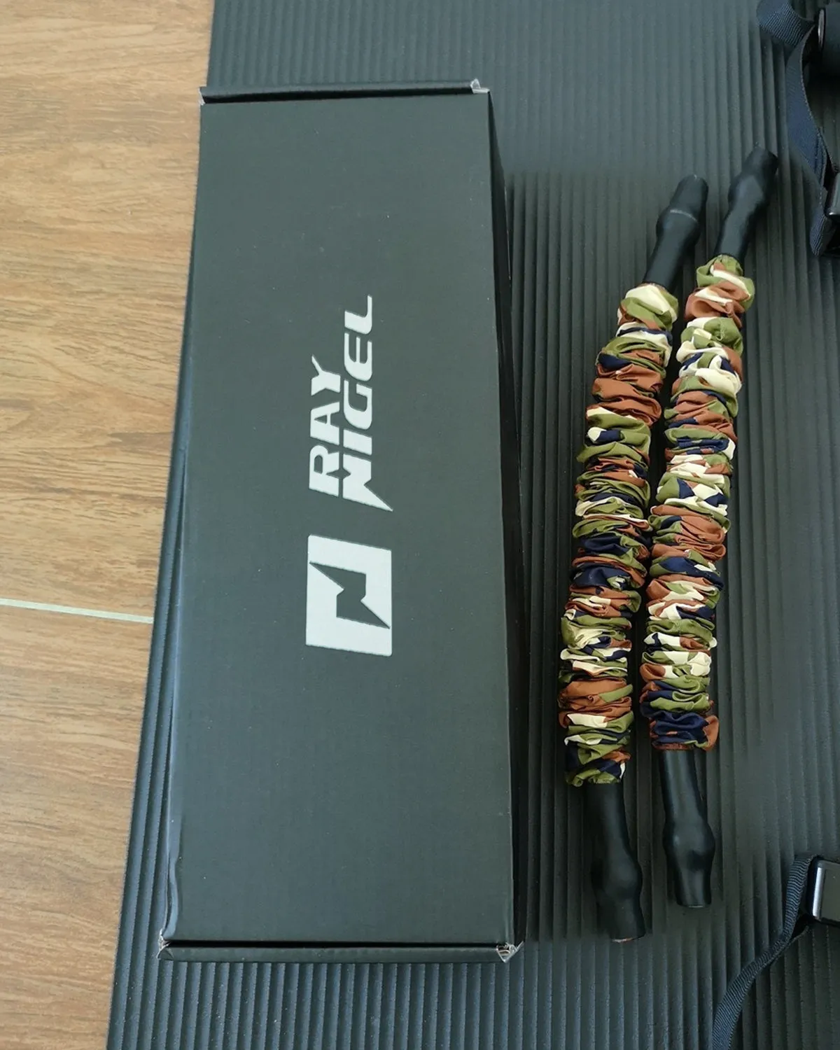 RAY NIGEL Elastic Adjustable Spring Chest Expander, Pull Stretcher, Home Fitness Workout