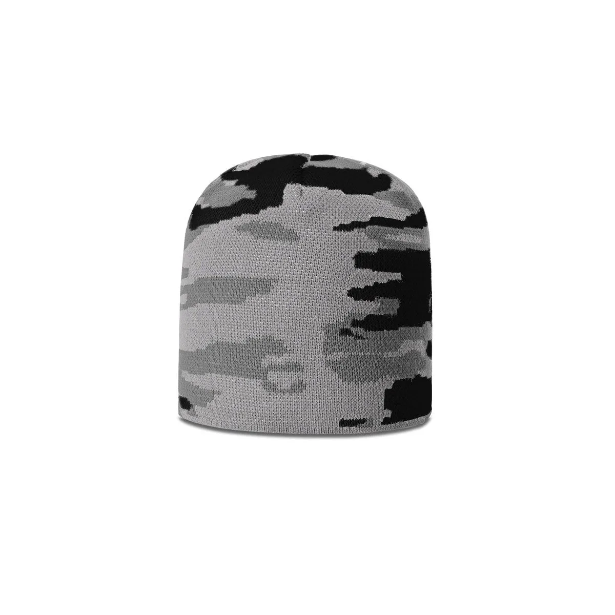 Richardson Grey/Charcoal Jacquard Camo Beanie