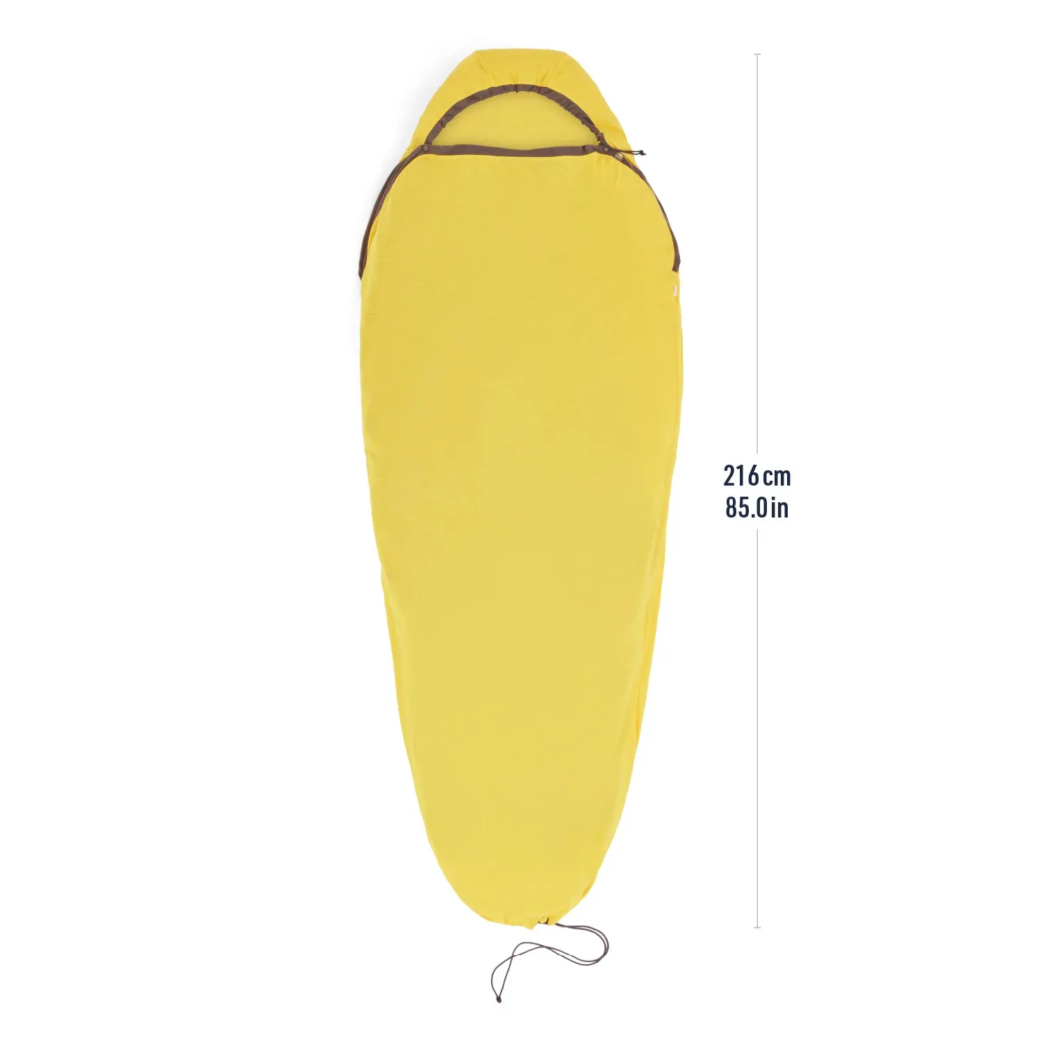 Sea To Summit Reactor Extreme Sleeping Bag Liner Standard Sulphur Yellow | Buy Sea To Summit Reactor Extreme Sleeping Bag Liner Standard Sulphur Yellow here | Outnorth