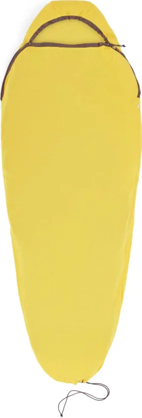 Sea To Summit Reactor Sleeping Bag Liner Mummy Sulphur Yellow | Buy Sea To Summit Reactor Sleeping Bag Liner Mummy Sulphur Yellow here | Outnorth