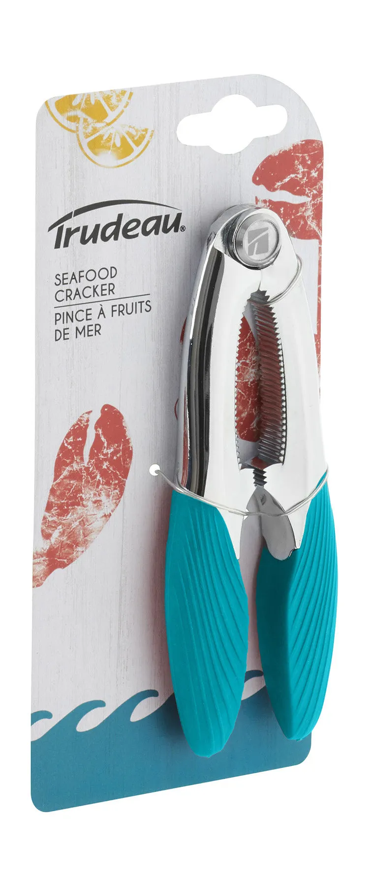 Trudeau Seafood Cracker, Tropical Blue