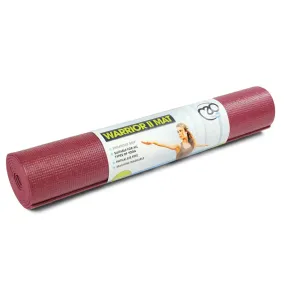 Warrior II Yoga Mat - Burgundy