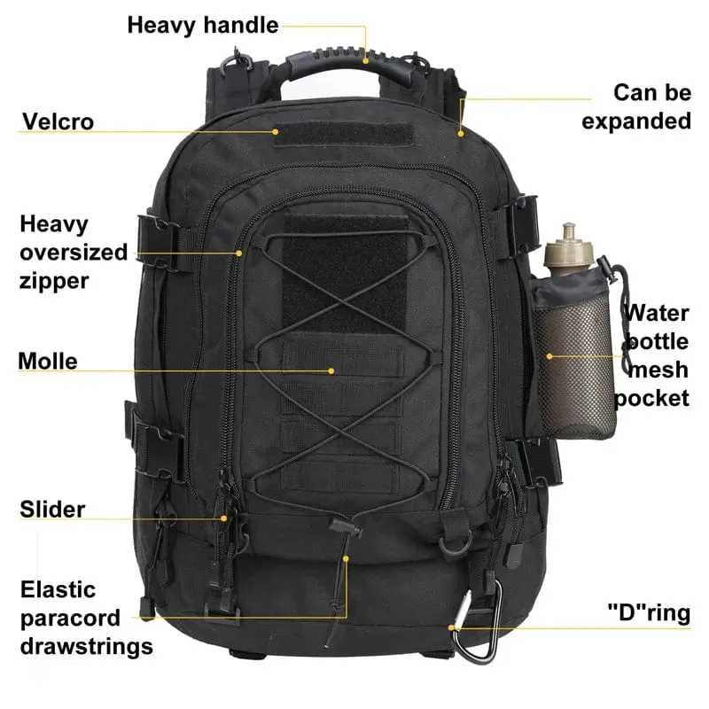 Waterproof  60L Tactical Backpack