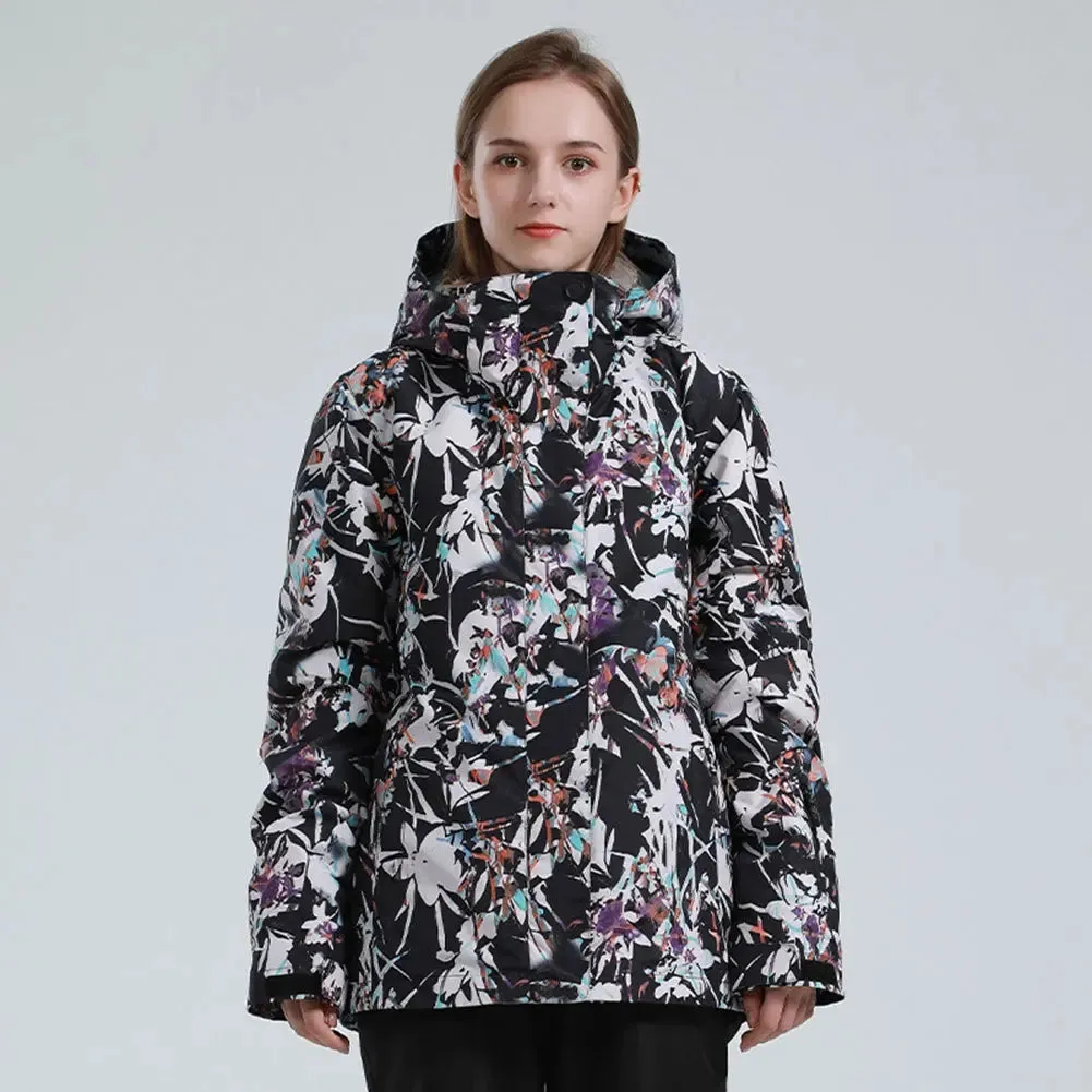 Women Loose Snowboard Ski Jacket