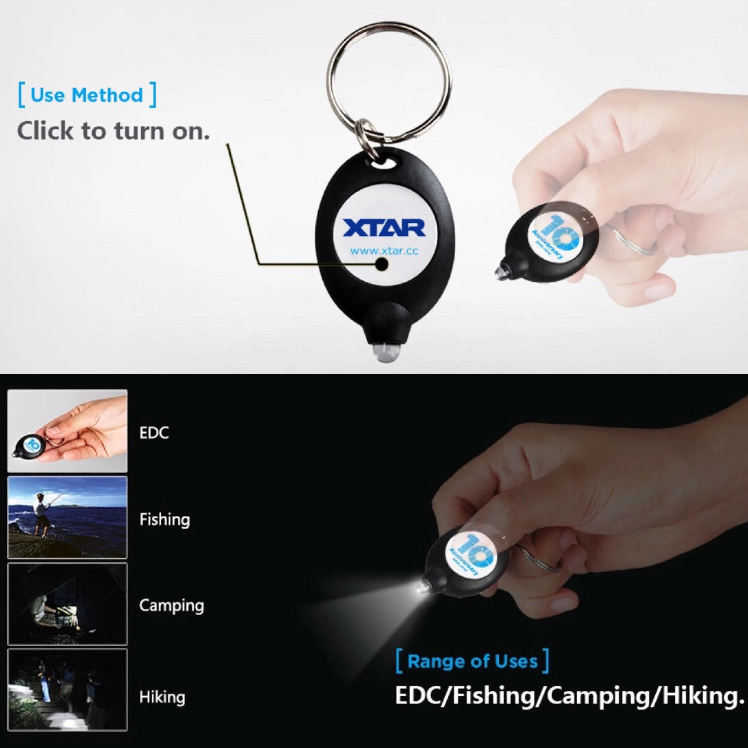 XTAR XPK Keychain Light